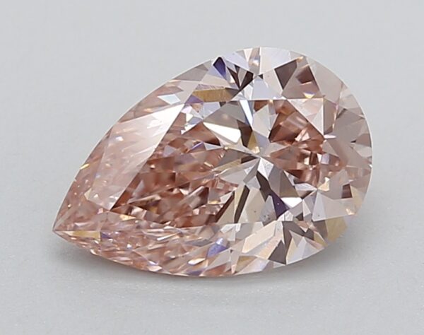 1.51 LGD Carat  FANCY INTENSE PINK Color VS2 PEAR Shape IGI