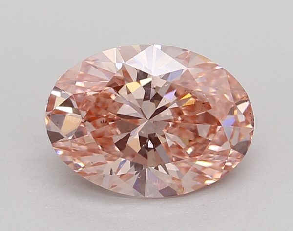 2.01 LGD Carat  FANCY VIVID PINK Color VS2 OVAL Shape IGI