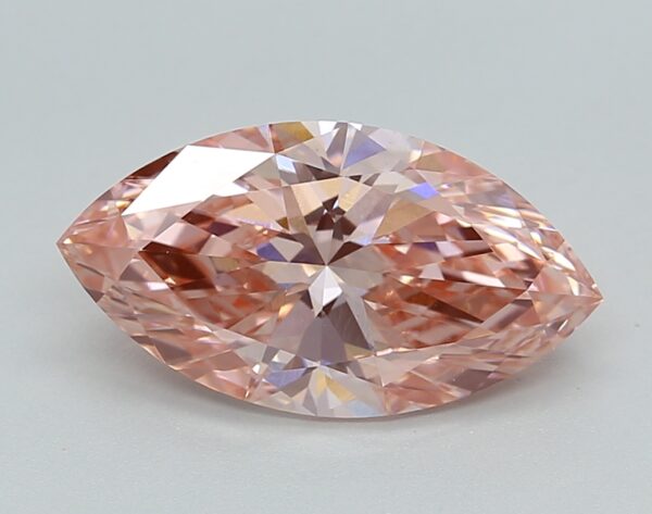 2.40 LGD Carat  FANCY VIVID PINK Color VS1 MARQUISE Shape IGI