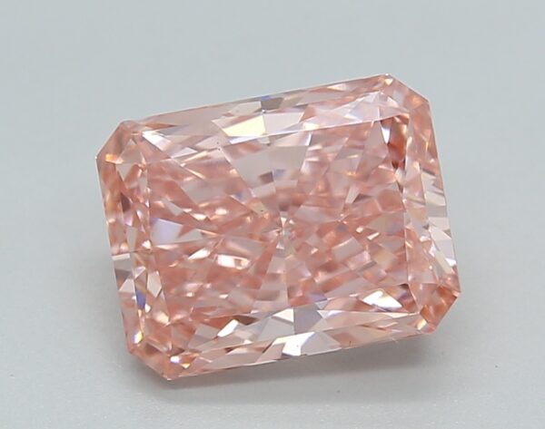 2.45 LGD Carat  FANCY VIVID PINK Color VS1 RADIANT Shape IGI