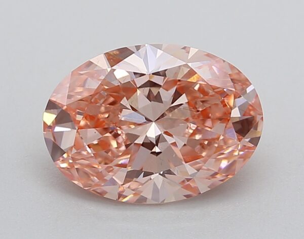 2.47 LGD Carat  FANCY VIVID PINK Color VS1 OVAL Shape IGI