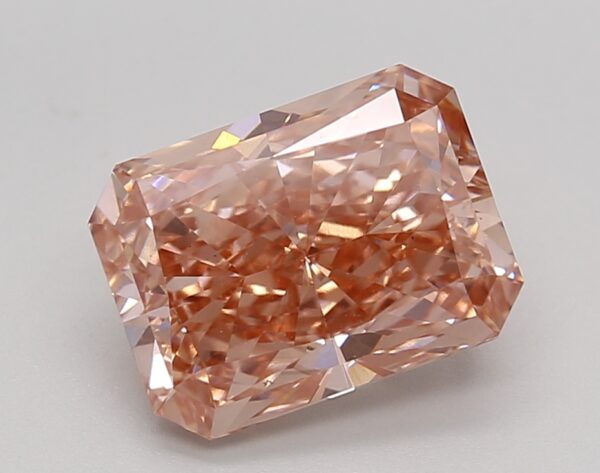 2.79 LGD Carat  FANCY VIVID BROWNISH Color VS1 RADIANT Shape IGI