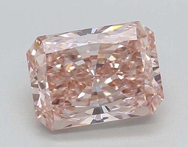 2.87 LGD Carat  FANCY INTENSE PINK Color VS1 RADIANT Shape IGI