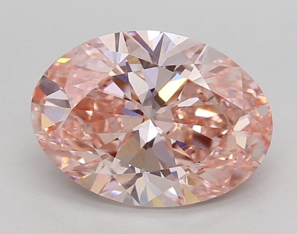 3.20 LGD Carat  FANCY INTENSE PINK Color VS1 OVAL Shape IGI