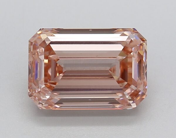 3.22 LGD Carat  FANCY INTENSE PINK Color VS1 EMERALD Shape IGI