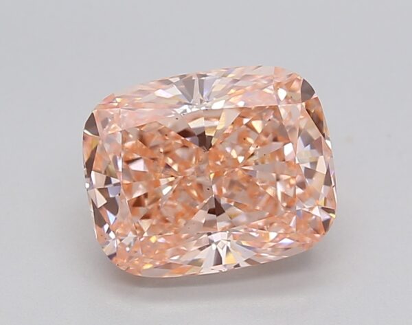 2.31 LGD Carat  FANCY VIVID PINK Color VS2 CUSHION Shape IGI