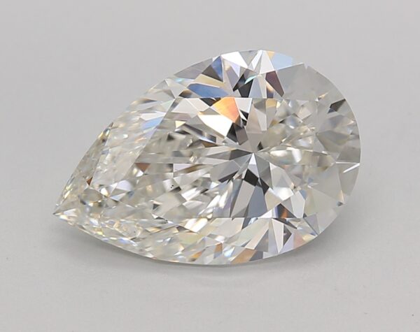 3.07 LGD Carat  H Color  VS2  PEAR Shape  GIA