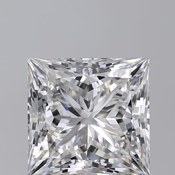 3.74 LGD Carat  G Color  VVS2  PRINCESS Shape  GIA