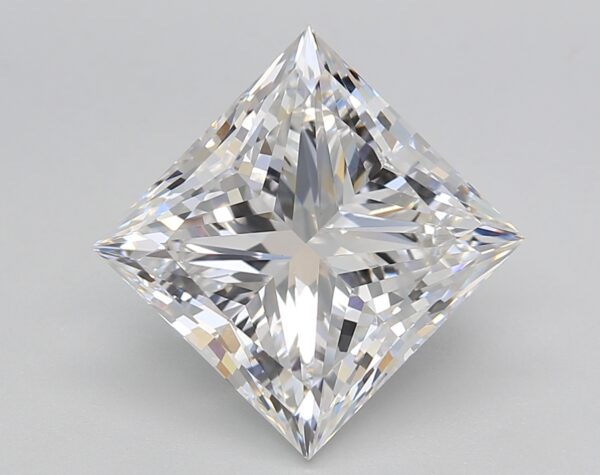 5.04 LGD Carat  E Color VVS2 PRINCESS Shape GIA